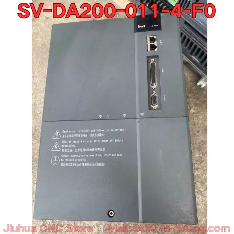 Second-hand SV-DA200-011-4-F0 servo drive function test is normal The latest quotation in 2026
