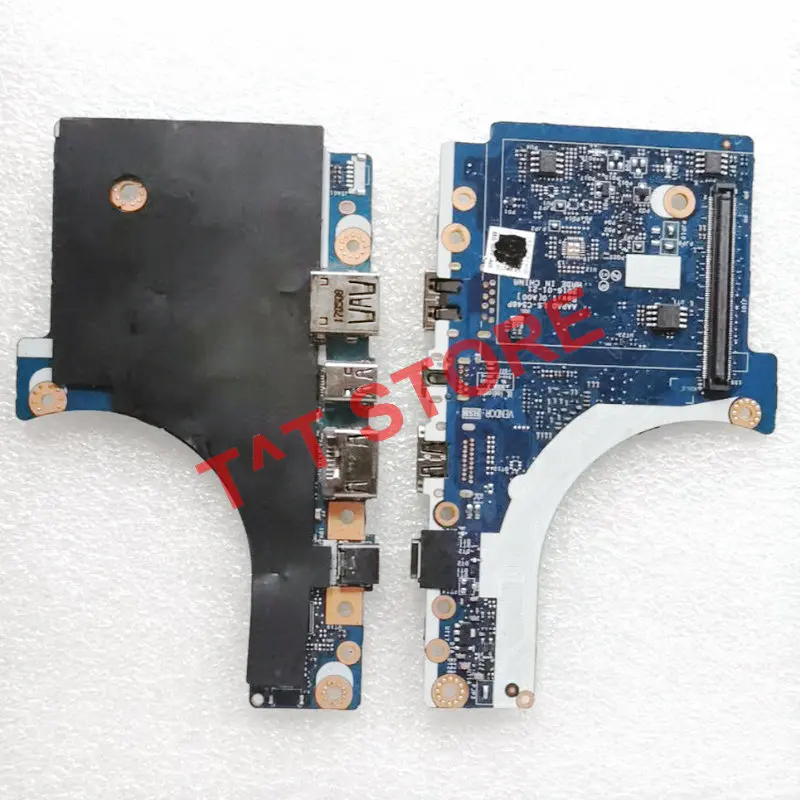 original for Dell Precision 15 7510 M7510 USB Mini DP HDMI Ports IO Board CJT78 0CJT78 LS-C548P test good free shipping