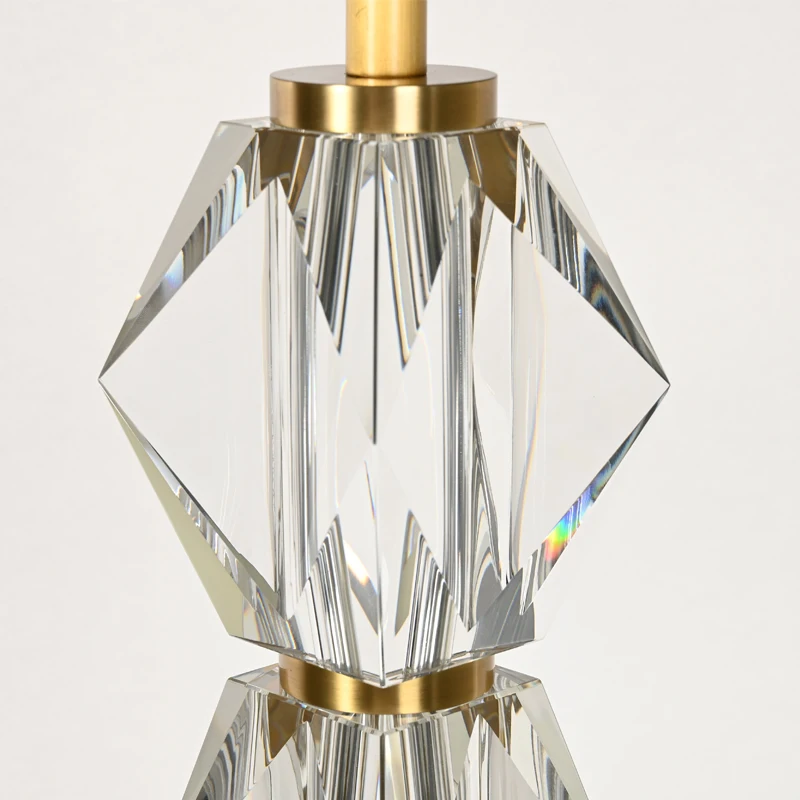 New Product Fashionable Creative Design K9 Crystal Desk Light Elegant Lobby Corridor Led Table Lamp