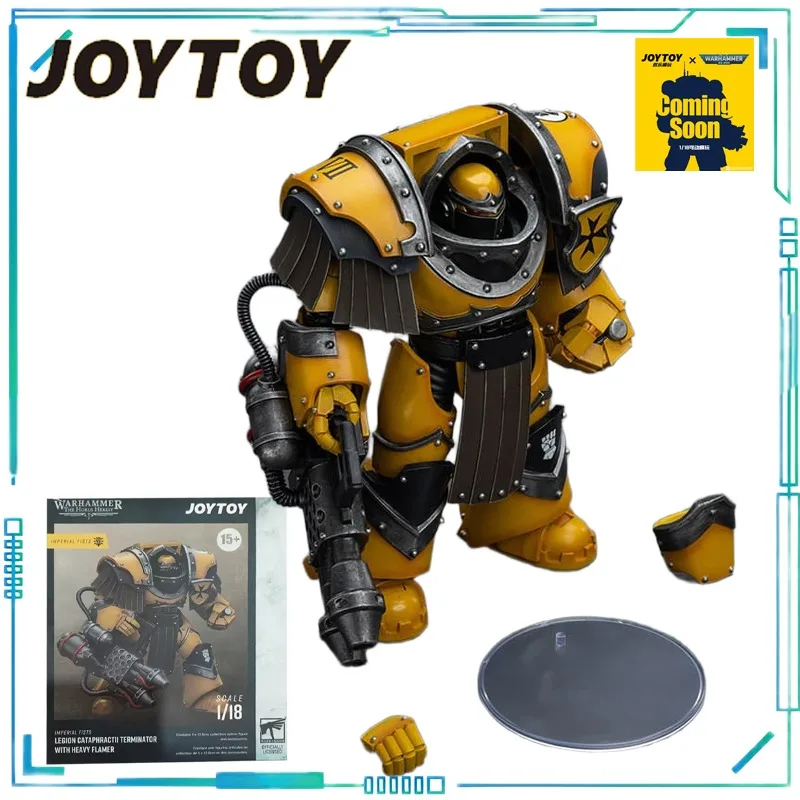 JOYTOY オリジナル JOYTOY X ウォーハンマー 40K シリーズ皇帝拳/黒大聖堂 HH 帝国拳アイアンライダーターミネーターモデルおもちゃギフト