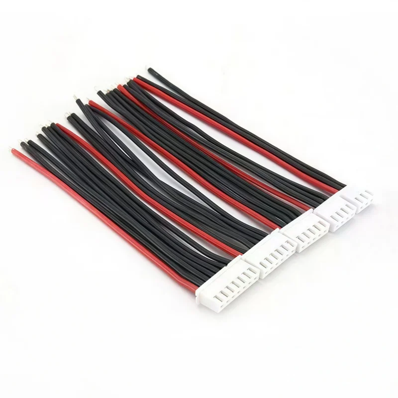 5 teile/los 1S 2S 3S 4S 5S 6S 7S 8S Lipo Batterie Balance ladegerät 10cm Kabel Imax B6 Stecker silikon draht lithium-batterie