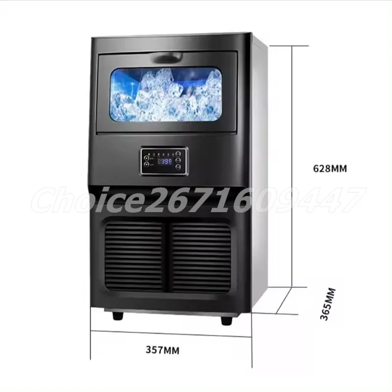 25kg Large Capacity Cube Ice Machine Automatic Ice Making Machine for Bar Coffee Shop Tea Shop