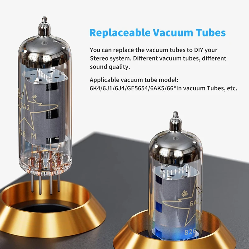 Box X2 Phono Preamp for MM Turntable Phonograph Preamplifier with Gain Gear Mini Stereo Audio Hi-Fi Pre-Amplifier for Record Pla