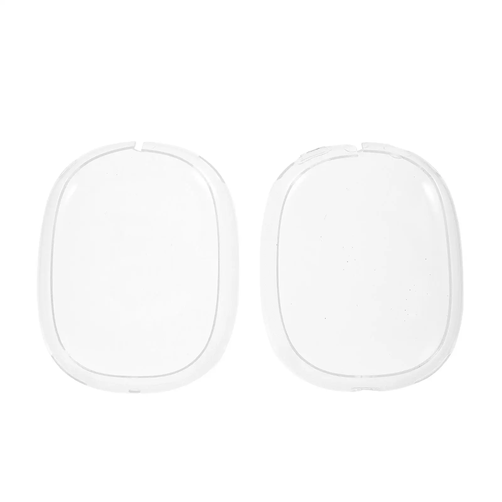

Headphone Silicone Case Transparent TPU Earphone Shell Wireless Cover Sweat Resistant Precise Cutouts Easy Replacement Practical
