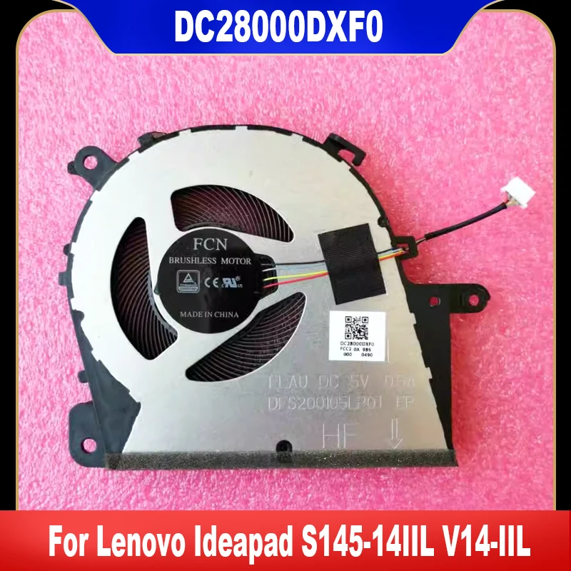 New Original For Lenovo Ideapad S145-14IIL V14-IIL Laptop Cooling Fan Heatsink 5H40S19993 AT1KD0010L0 DC28000DXF0 High Quality