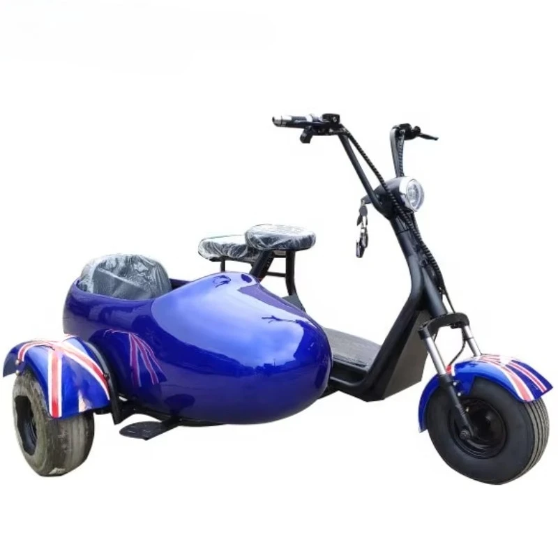 YC Fashion Unfolded 60 V/72 V 1000 W 3 Wheel Electric Scooter Adult Electric Bike Conversion Kit Moped For Sale