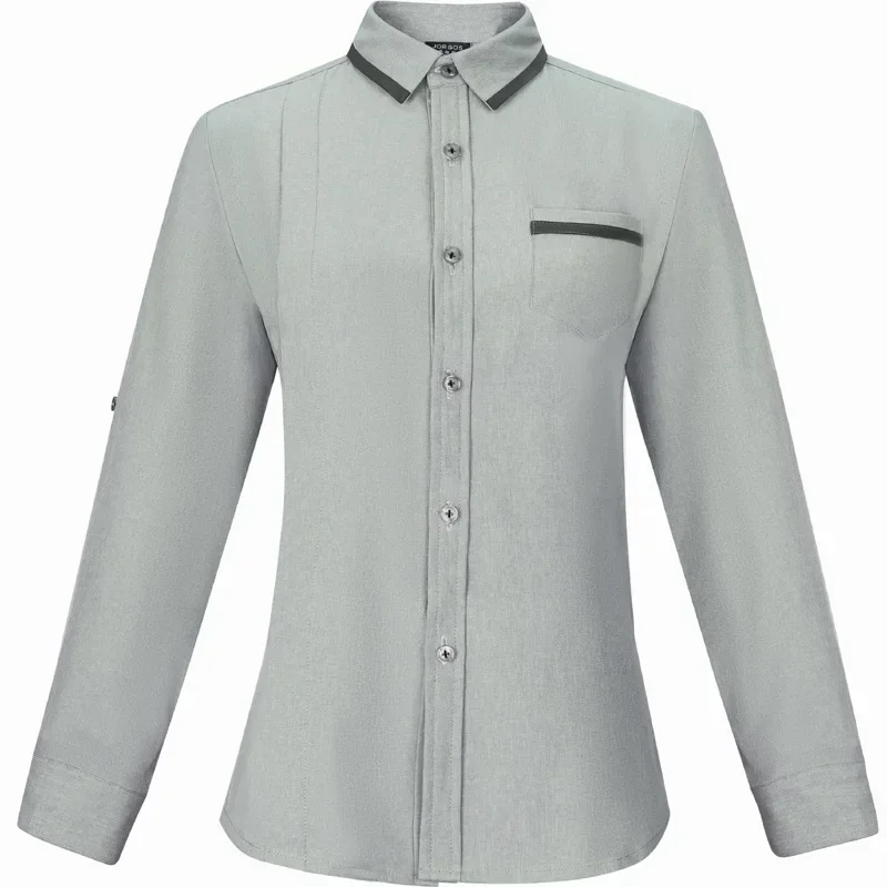 Uniforme de serveur de Restaurant, vêtements de cuisinier de Service alimentaire d'hôtel, vêtements de travail pour Hotpot de restauration, veste à manches longues, salopette de Chef d'hôtel