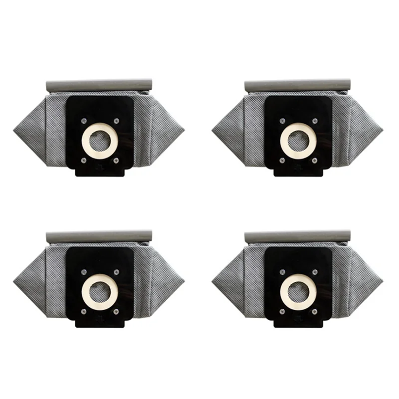 Y15A 4X ملحقات المكنسة الكهربائية المنزلية أكياس القمامة يمكن غسلها غير حقيبة من القماش كيس لجميع الغبار #3