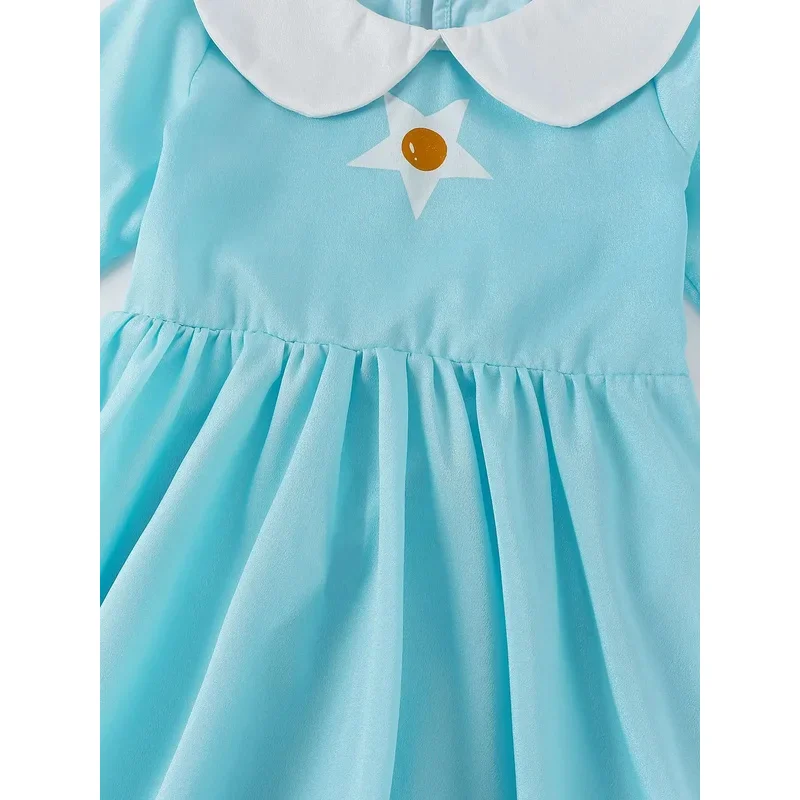 Vestido de melocotón Cosplay Rosalina, vestidos de fiesta para niños para niñas