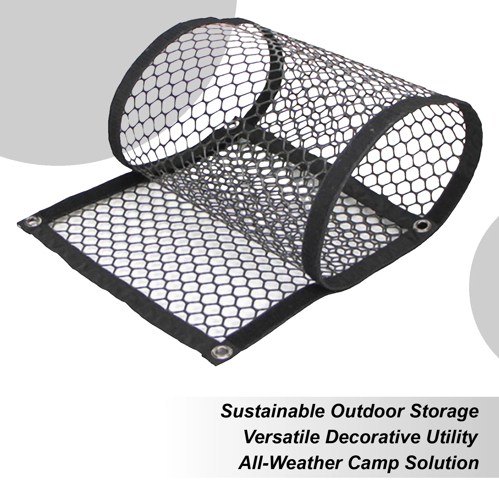 Drying Net Mesh Camping Organizer Foldable Camping Hangable Storage Net For Home Picnic BBQ Tableware Dishes Food Fruit Tent