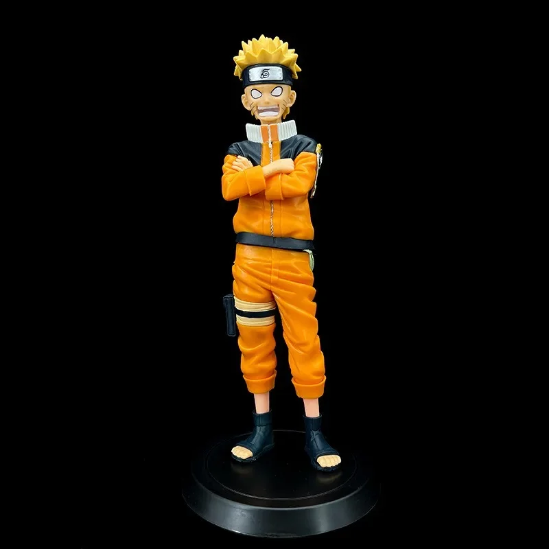 Bandai NARUTO Anime Figure Uzumaki Naruto Statue Collection Action Figures decorazione Desktop giocattoli di compleanno modello regali ciondolo