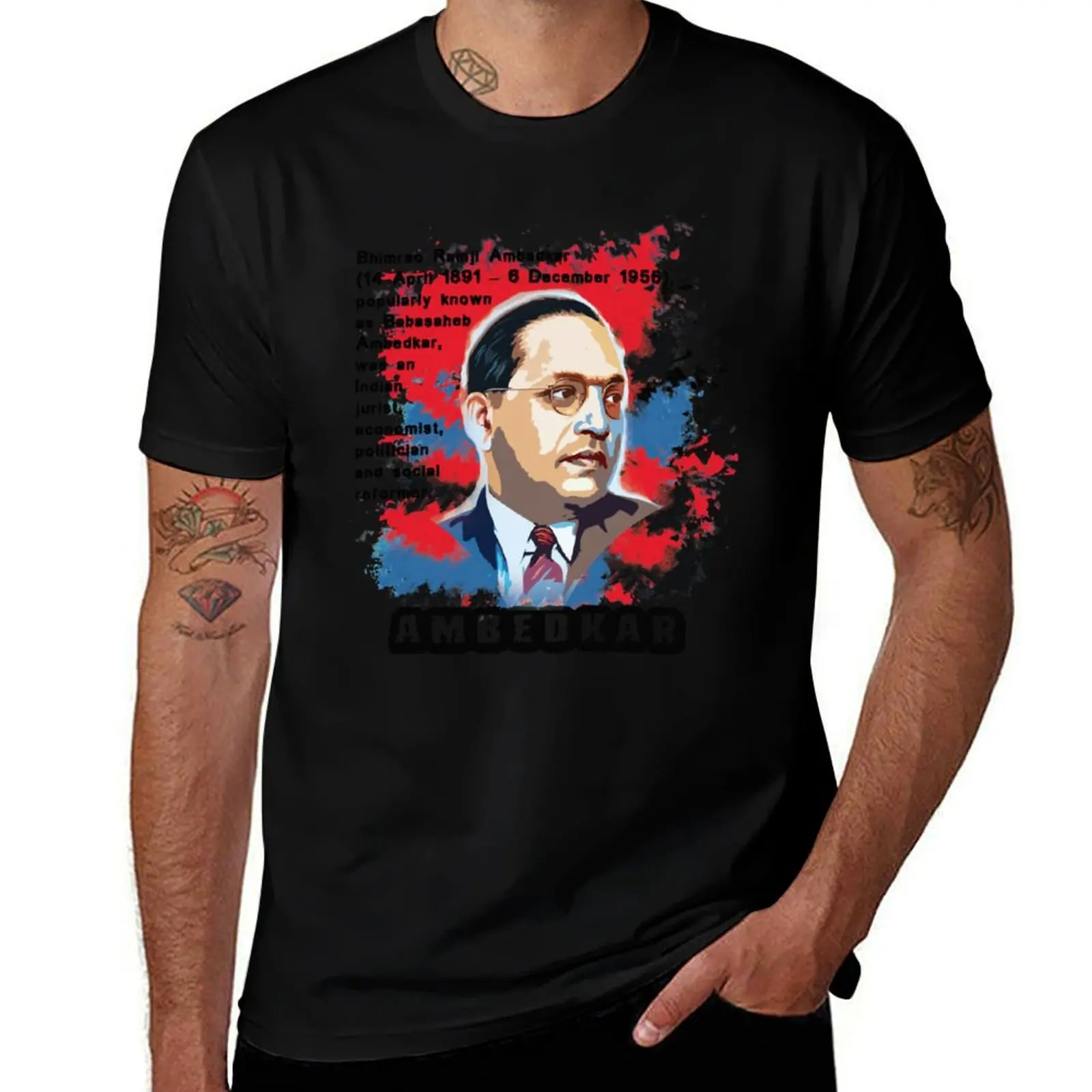 Ambedkar Ambedkar T-Shirt shirts graphic anime tshirt for a boy customizeds oversized t shirt men