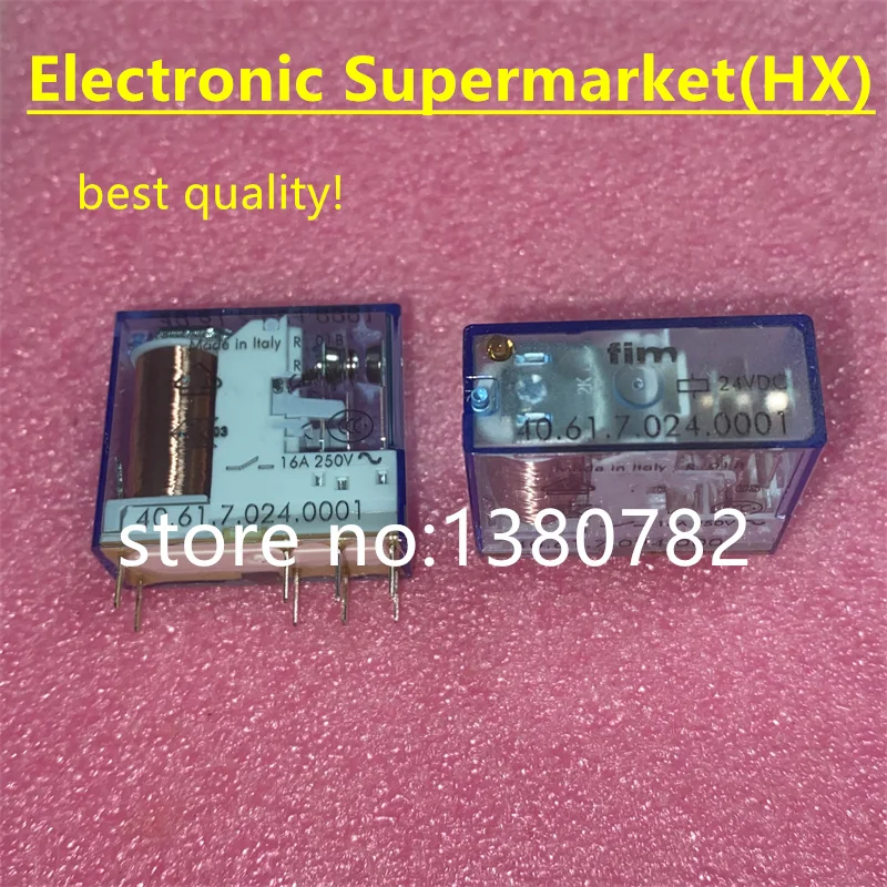 

Free Shipping 10pcs-50pcs 40.61.7.024.0001 24VDC 230VAC 8 feet Relay In stock!