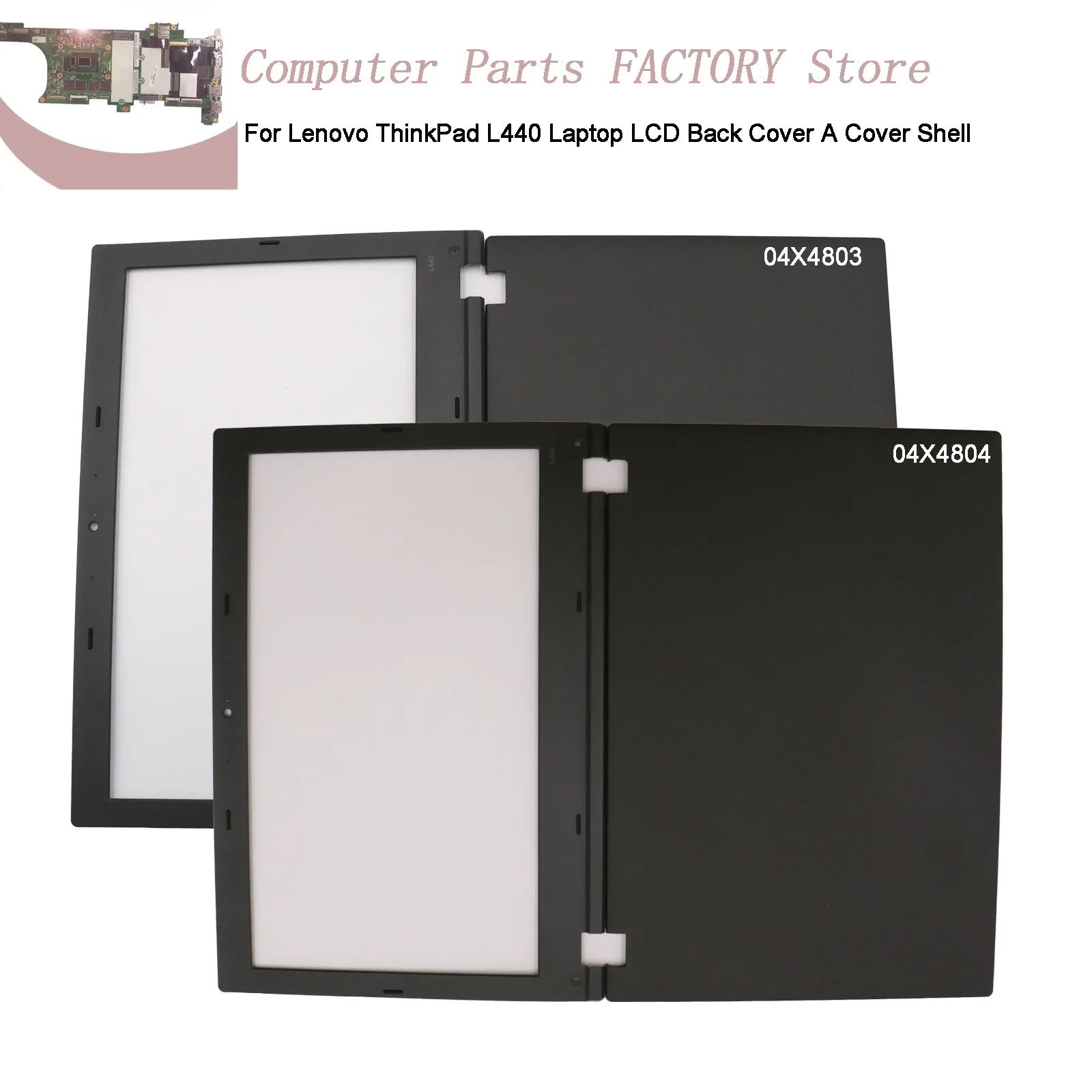 

Для ноутбука Lenovo ThinkPad L440 задняя крышка ЖК-дисплея A крышка 04X4804 04X4803