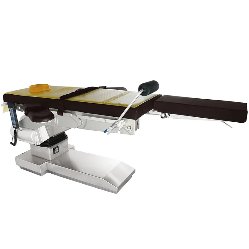 Hospital operating room universal electro hydraulic perspective operating table surgical bed