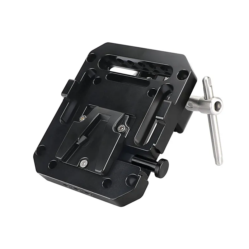 HDRIG Multipurpose Super Crab Clamp With V Mount   Female Adapter With VESA Mount  Mounting Points For Camera Accerssories