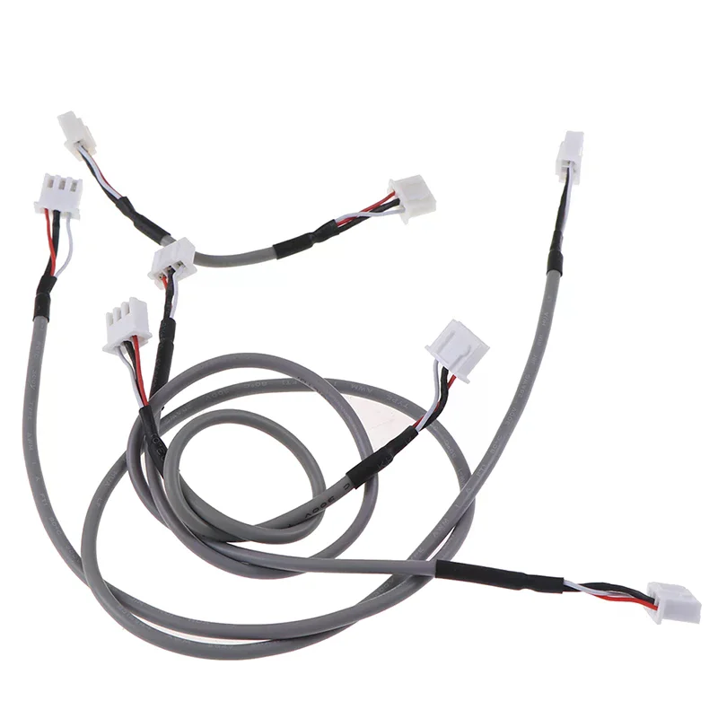 5x XH2.54 3P audio signal 2.0 channel shielding input cable for HiFi amplifier