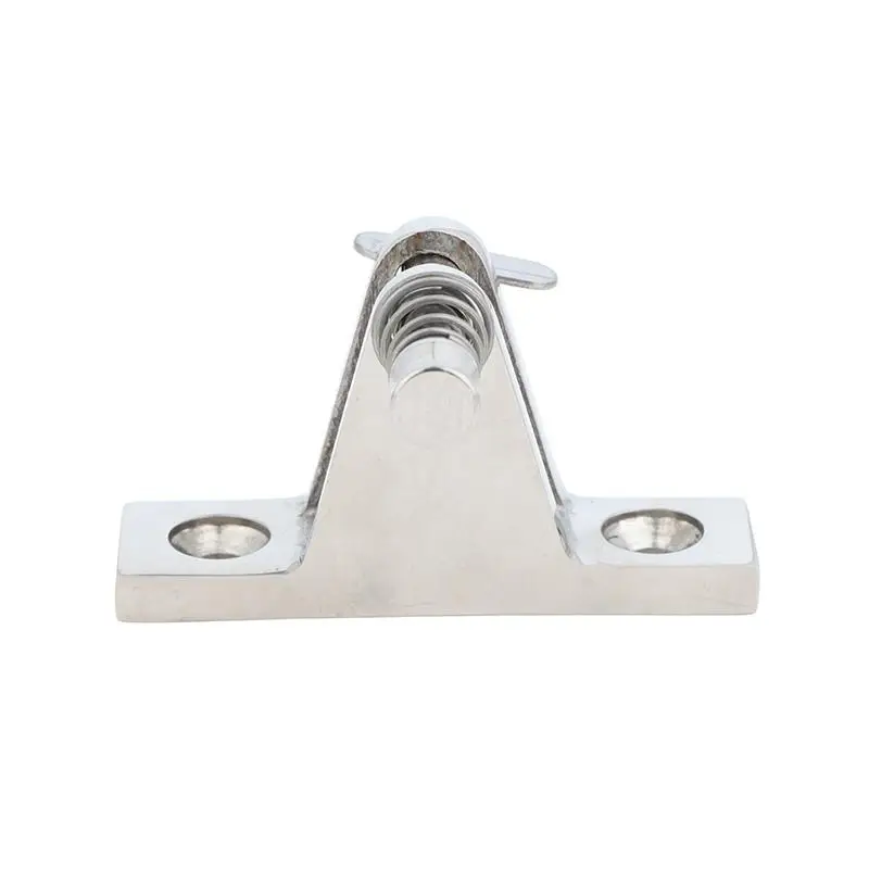 1Pc Boat Bimini Parts Accessories Marine 316 Stainless Steel Top Deck Hinge Mount Fitting Marine Yacht Hardware