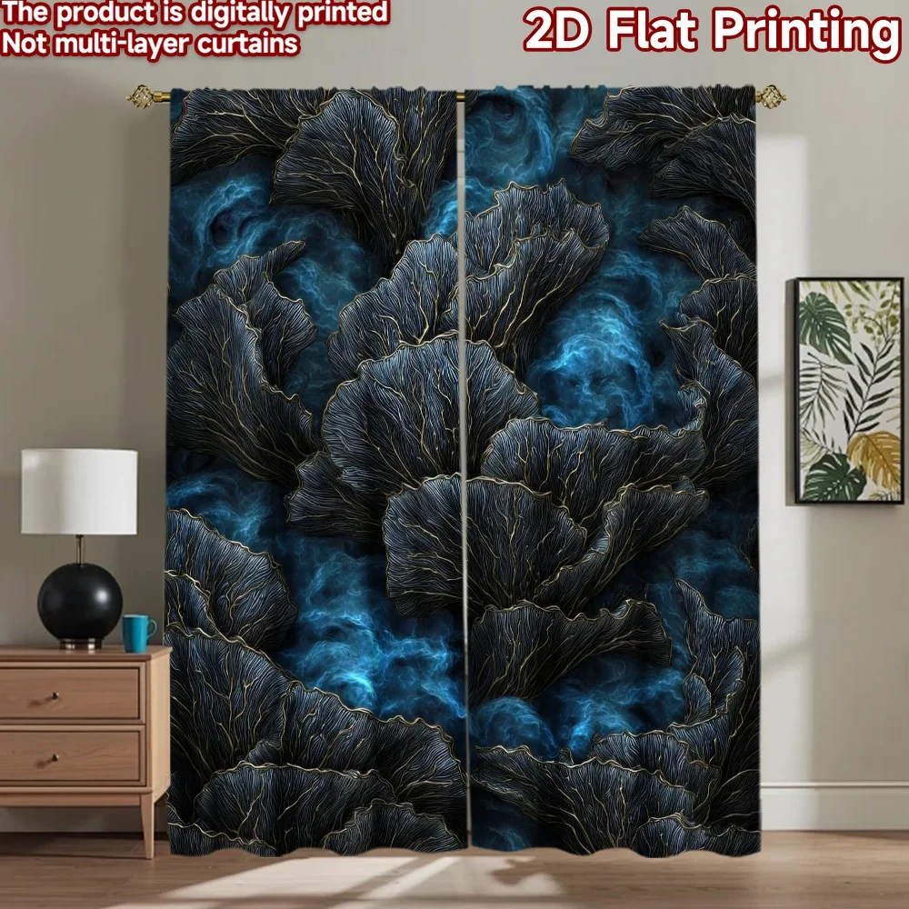 

1pc 2D flat Photography Backdrop Scene Backdrop Dark Waves 100% Polyester Festive Wall Decor Perfect for Holiday decorations for