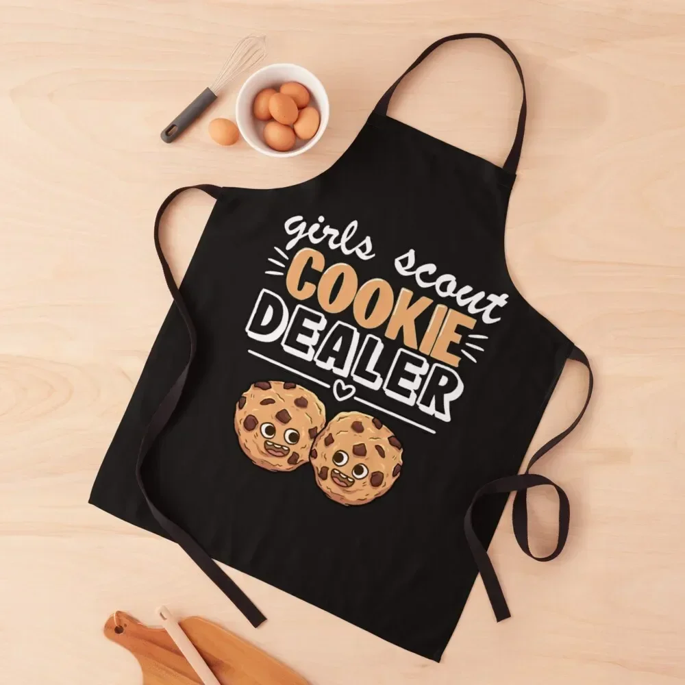 

Girls scout cookie dealer coordinator Apron household woman kitchen item Apron