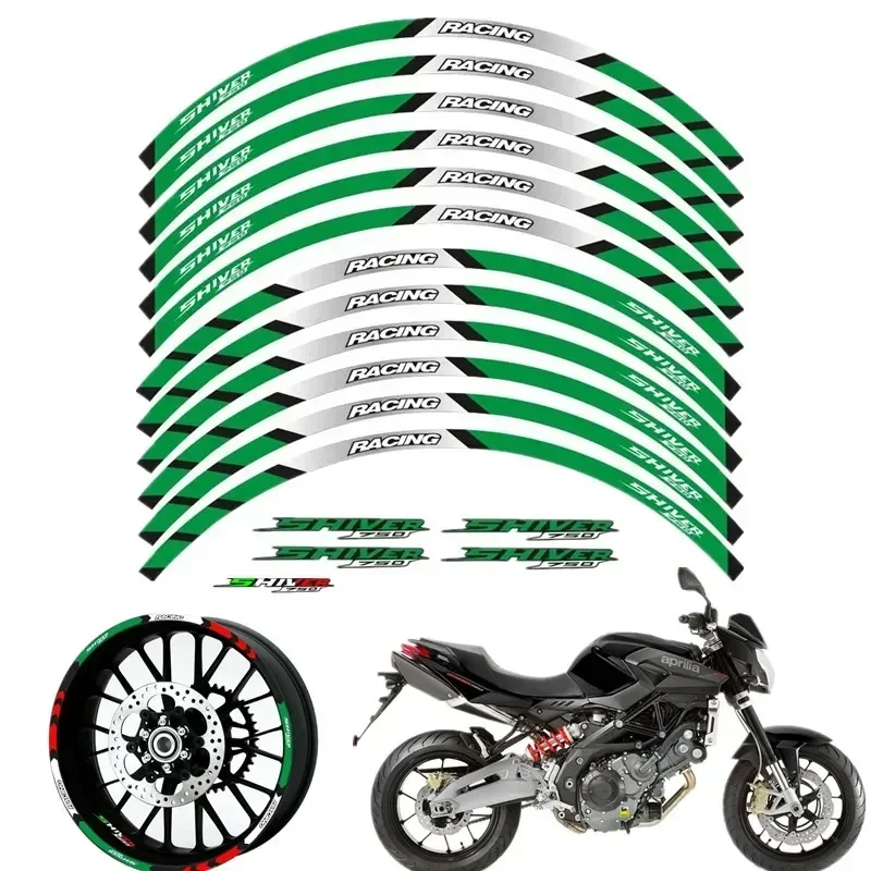 

Для Aprilia SHIVER 750 Moto Parts Contour Wheel декоративная переводная наклейка-C