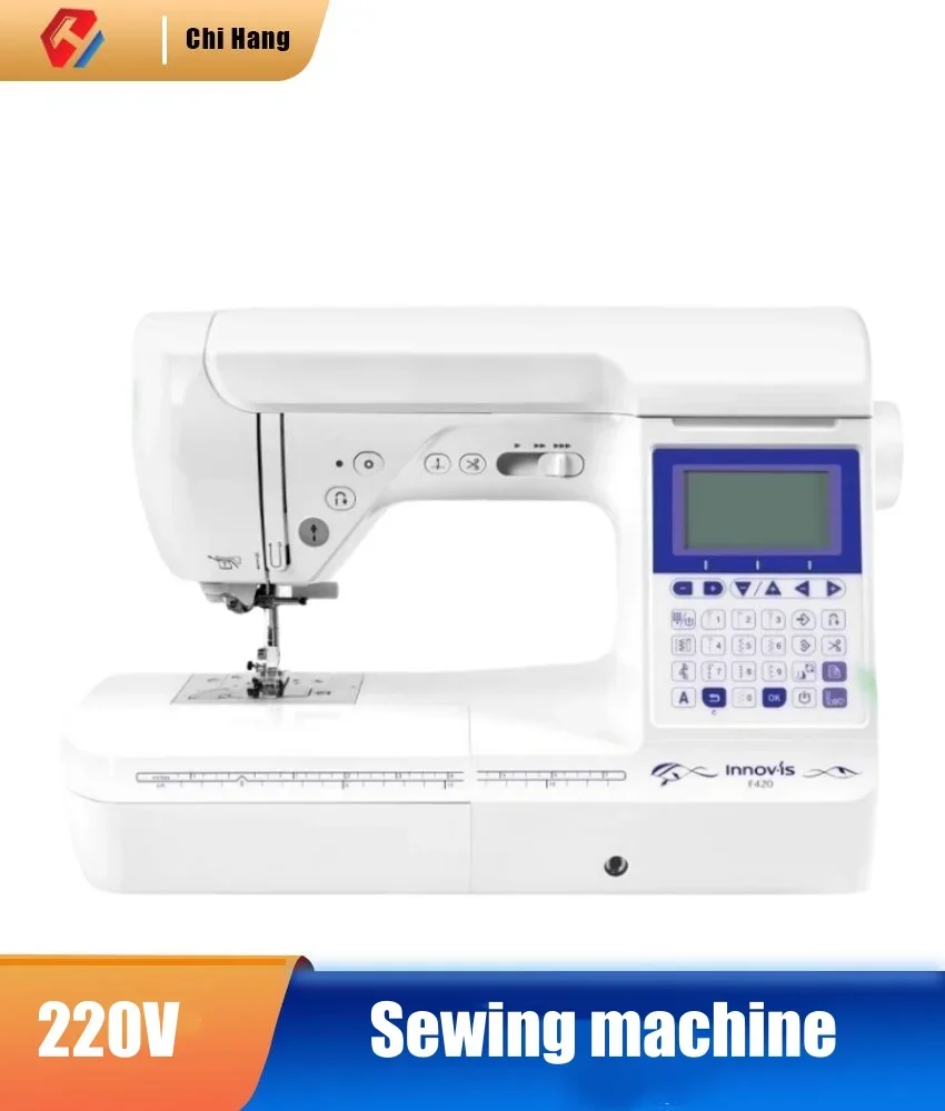 

Fully Automatic Sewing Machine F420 Household Smart Clothing Car Patchwork Machine with Expansion Table 42 Kinds of Stitch Mute