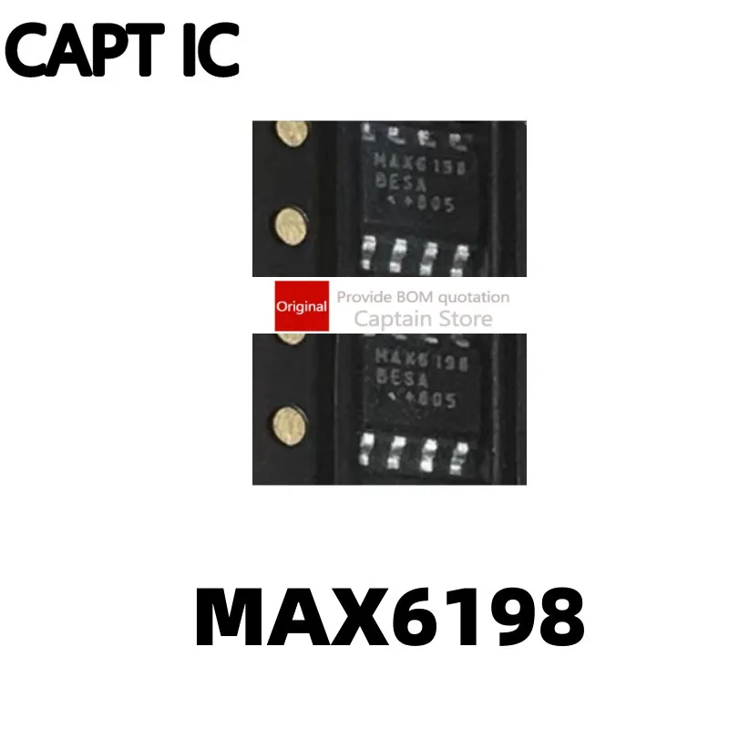 

5PCS MAX6198 MAX6198BESA SOP-8 Power Management IC