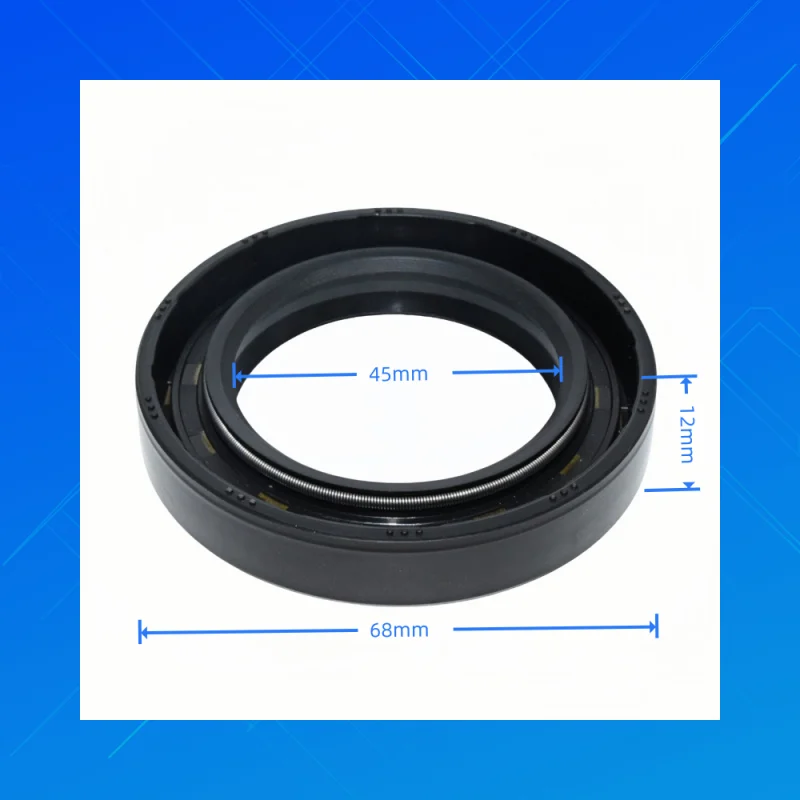 

DMHUI high-quality double-lip oil seals, Size 45x68x12mm, OEM AW2668E, applicable to Caterpillar 3306、3406, 3408, E200, E240B