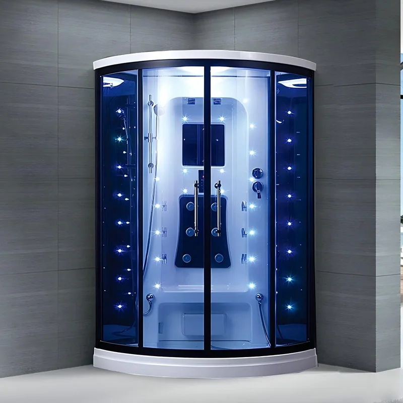 Acid steam room, steam box, household polygonal single shower room