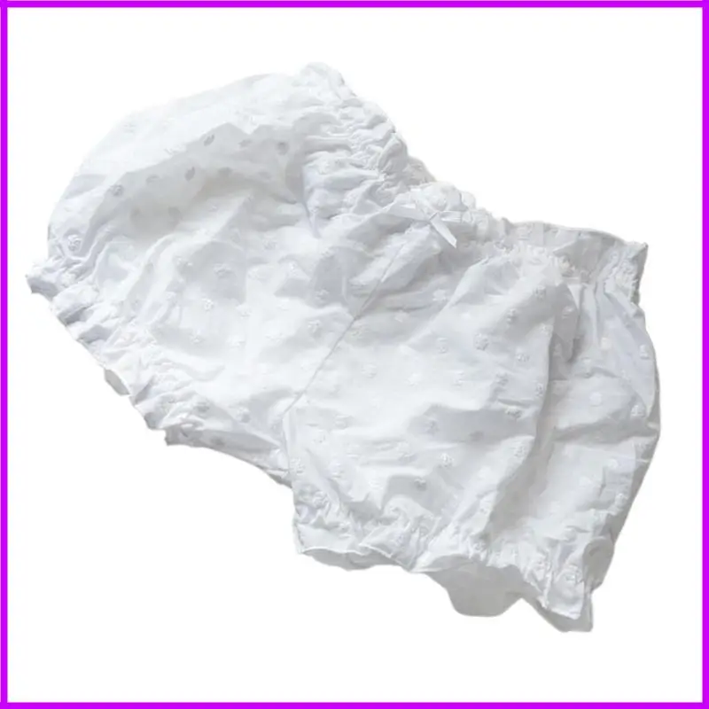 

Брюки с рюшами и тыквой, шаровары, шорты, защитные брюки для женщин, милый цветочный узор под платьем, нижнее белье, нижние