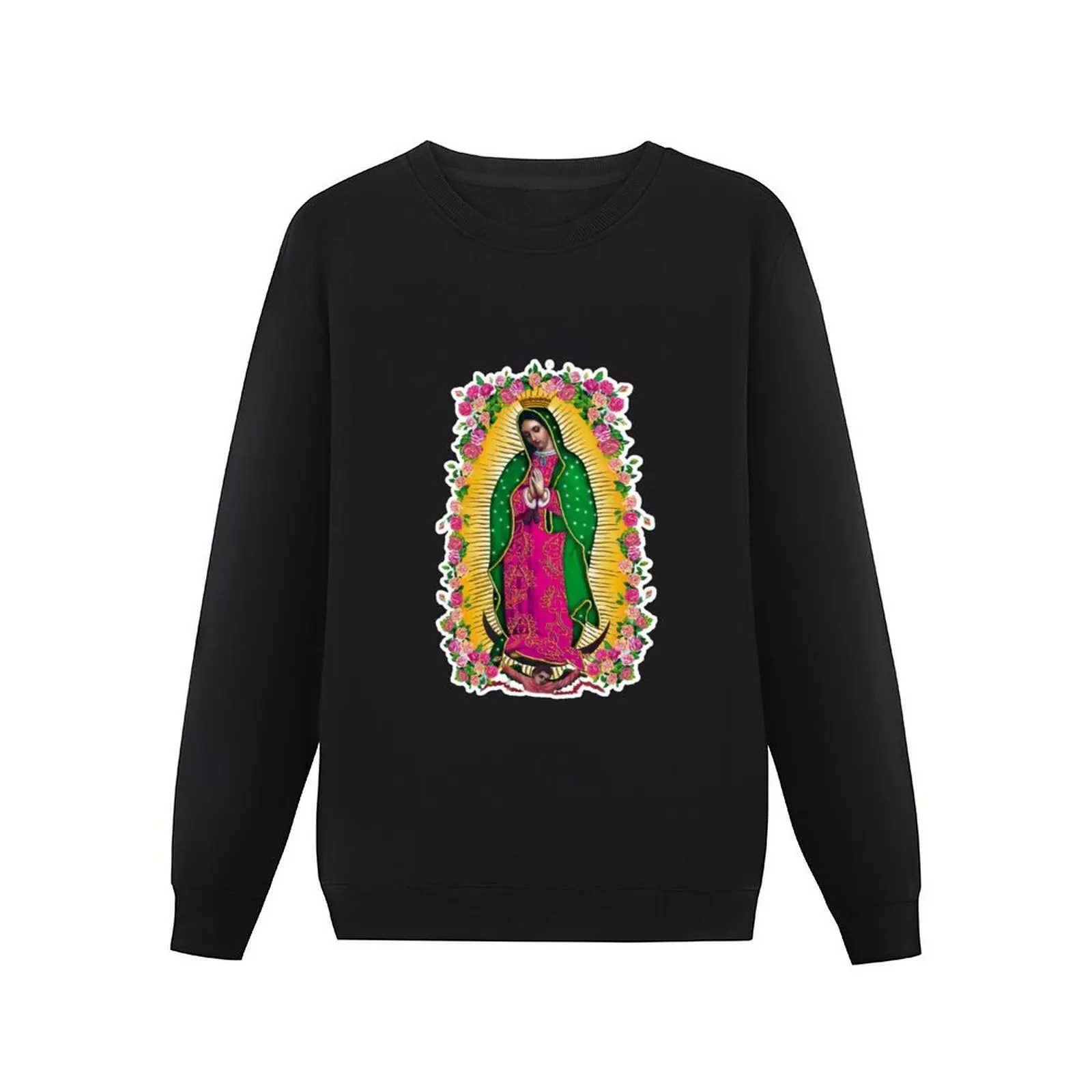 The Virgin of Guadalupe Pullover Hoodie winter clothes blouse autumn clothes men's sweat-shirt set new sweatshirts