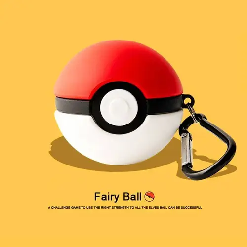 Funda Poke Ball para Samsung Galaxy Buds 3Pro/Galaxy Buds2/Galaxy Buds Pro 2/Galaxy Buds Live/Galaxy Buds FE, accesorios