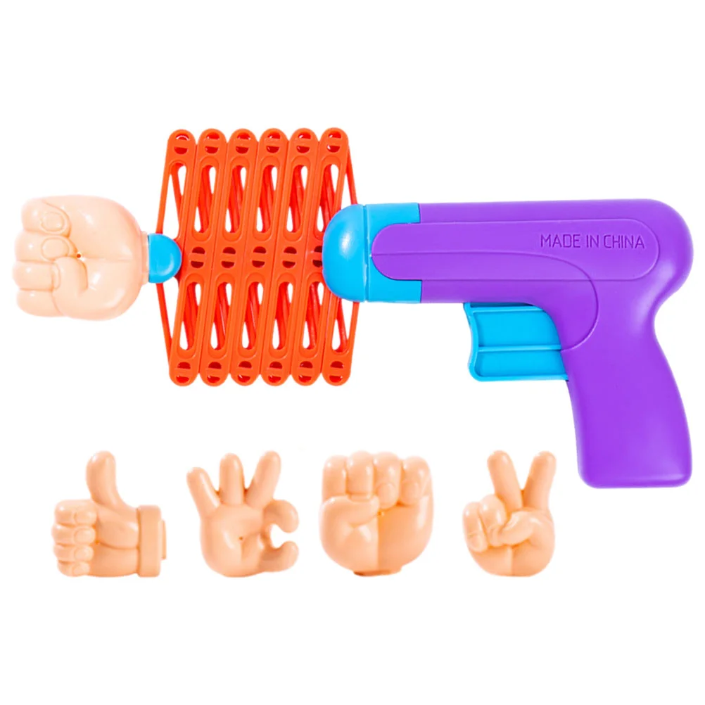 Retractable Fist Toy Spring Telescopic Toys Fist Toddler Prank Toy Robot Plastic Child Launcher