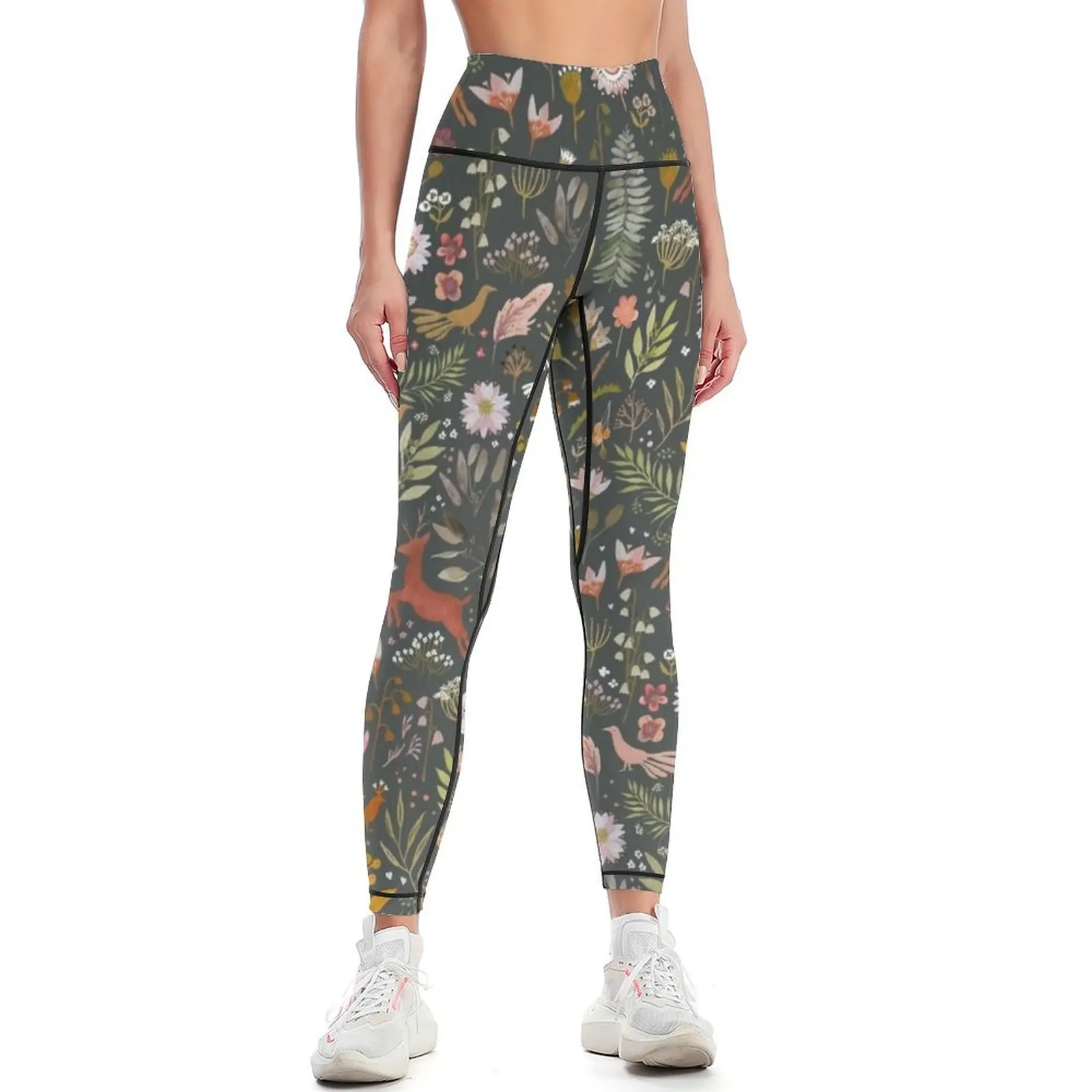 

Woodland Folk tales Leggings sports for push up Women's push up Women's trousers Clothing fitness Womens Leggings