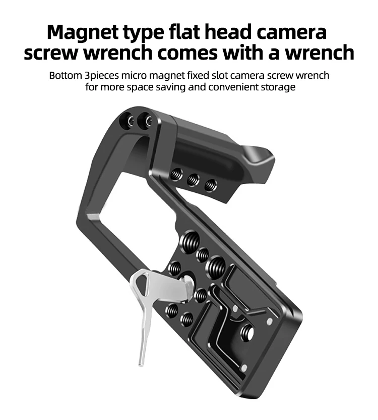 Xt5 schnell verschluss l platte halterung für fujifilm X-T5 kamera stativ arca-typ halter 1/4 kalt schuh horizontal vertikal handgriff – Detail 18