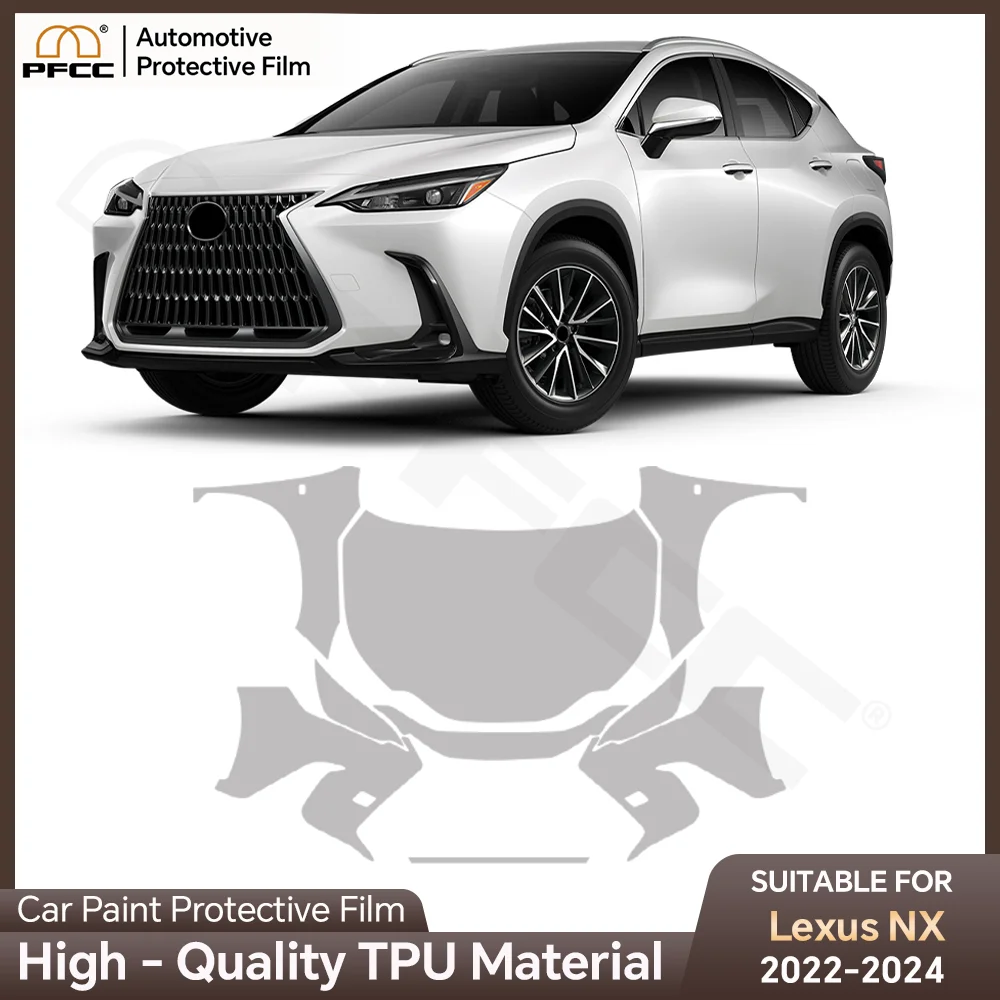 

Pre-cut 9MIL For Lexus NX 250 350 350H 450H 2022 2023 2024 Paint Protection Film Car Body Clear Sticker Anti-scratch Resistant