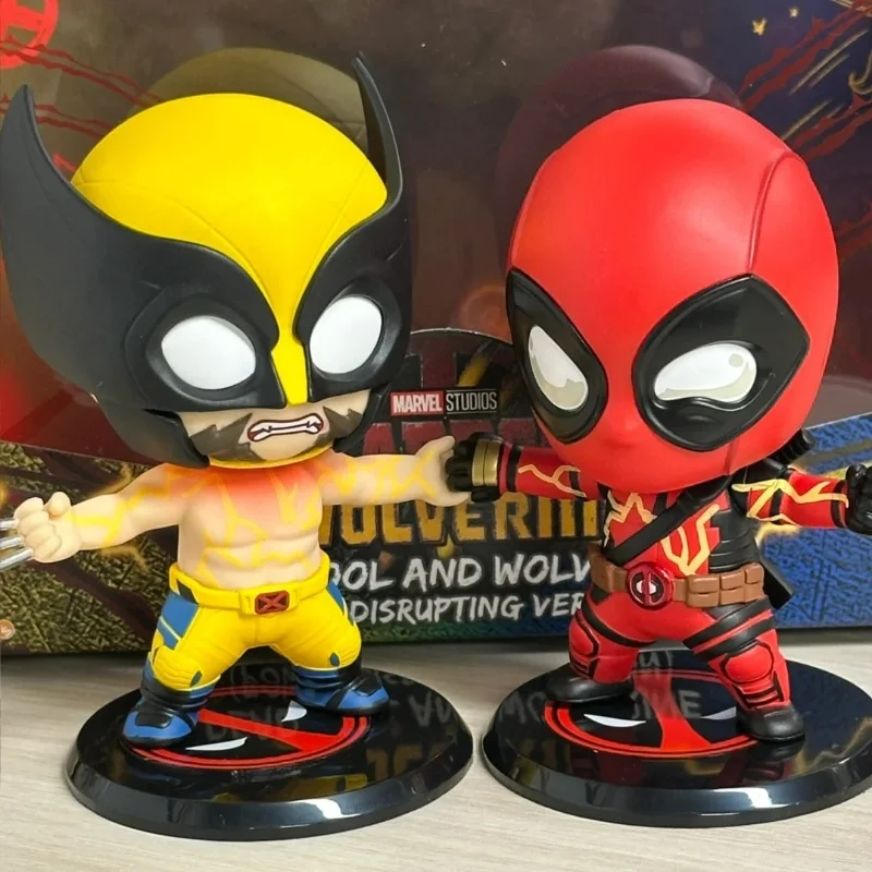 Hot Toys Deadpool and Wolverine (Power Interrupt Edition) COSBABY (S) Mini Collector's Doll Gifts