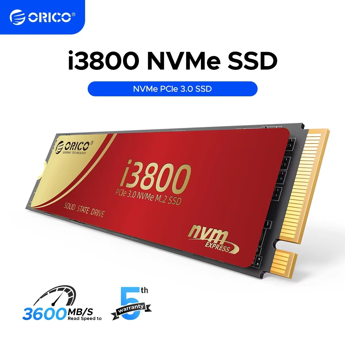 

ORICO NVMe SSD 1 ТБ до 3600 МБ/с PCIe Gen3x4 2280 Внутренний твердотельный накопитель 3D NAND Flash для ноутбуков, настольных ПК, SSD Жесткий диск