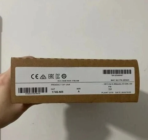 

Brand new 1746-NI8 Analog Input Module, 8 , Brand New Genuine Spot 1746NI8 Fast delivery