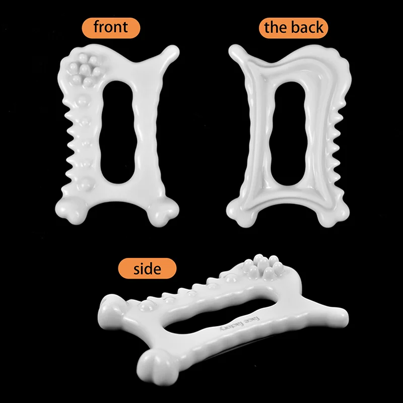 〔DD329〕Ceramic Scraping Board Gua Sha For Face Body Massage Tool Body For Relief Massage Face Lift Guasha Acupoint Massager