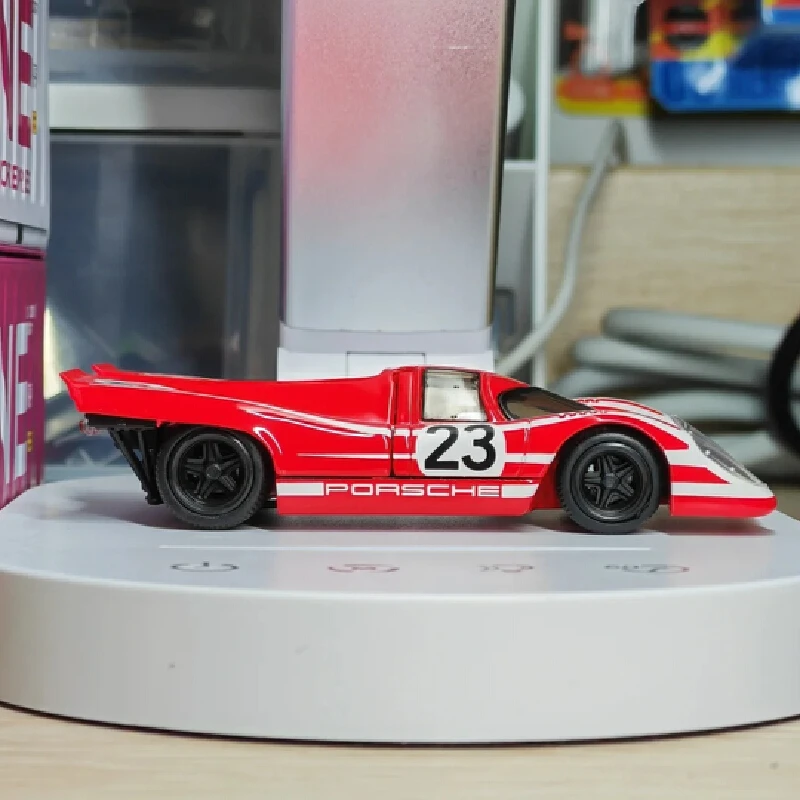 Hot Wheels Model Samochodu 1:43 Car Culture 1970 Porsche 917 Hotwheels Real Riders Model Pojazdu Odlewany ze Stopu Kolekcjonerski Zabawka dla Dzieci