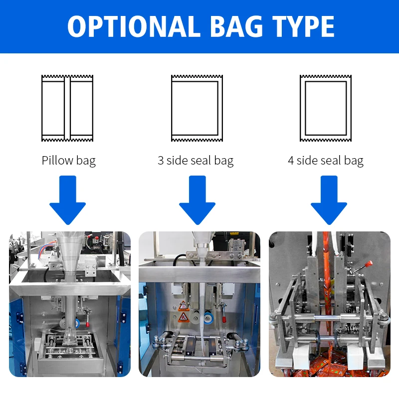 Automatische vertikale kleine  – Food Packed Snacks Bewertung und Preis