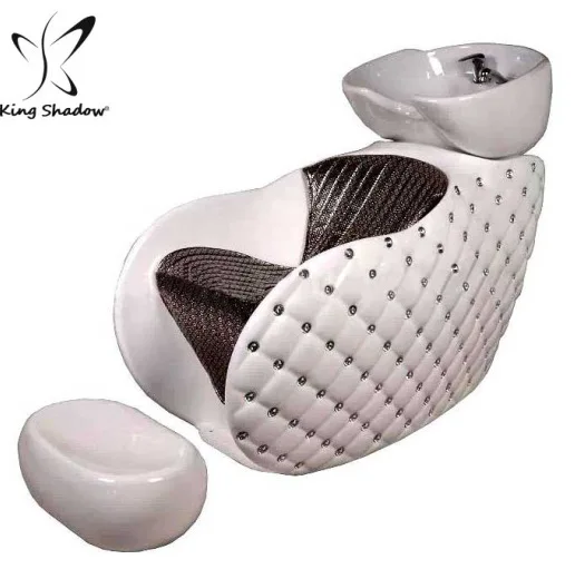 

LH Fiberglass Shampoo Bed Hair Chair Mirror Table Set Sitting Flush Bed