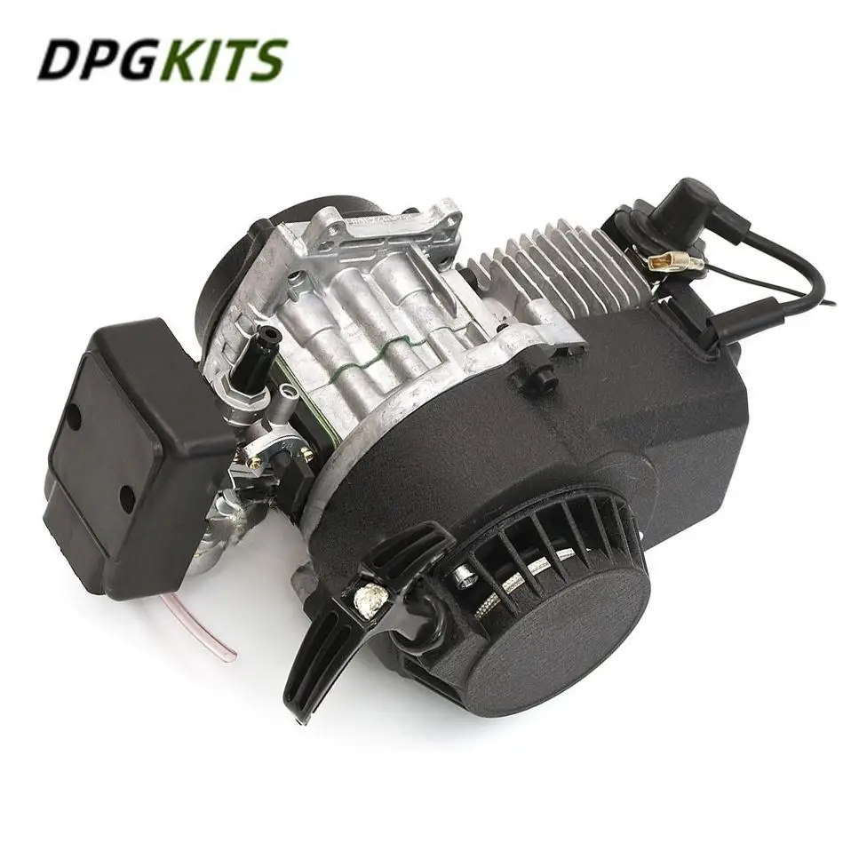

2 Stroke 49cc Pull Start Engine 25H Sprocket Motor Transmission Engine Air For Filter Mini Pocket Pit Quad Dirt Bike ATV 4 Wheel