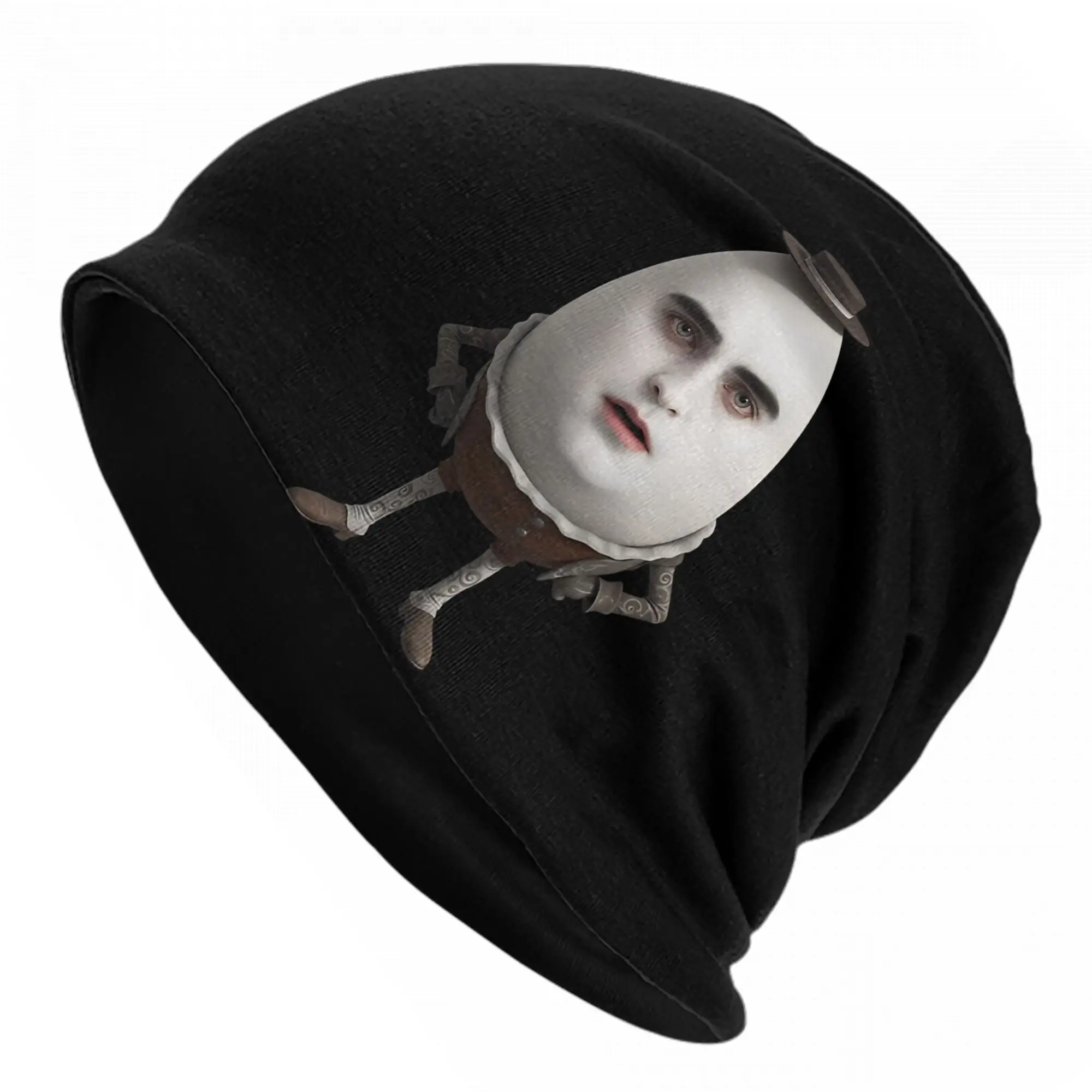 Funny Eggward Twilight Edward Cullen Meme Bonnet Hats Goth Outdoor  Skullies Beanies Hat Unisex Spring Dual-use Cap