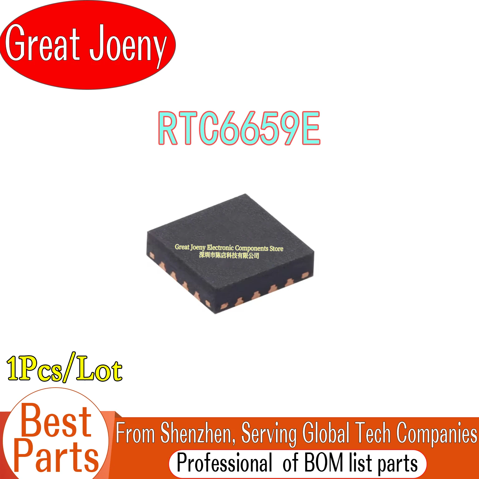 

100% New Original 659E RTC6659E IC Chipset QFN-16