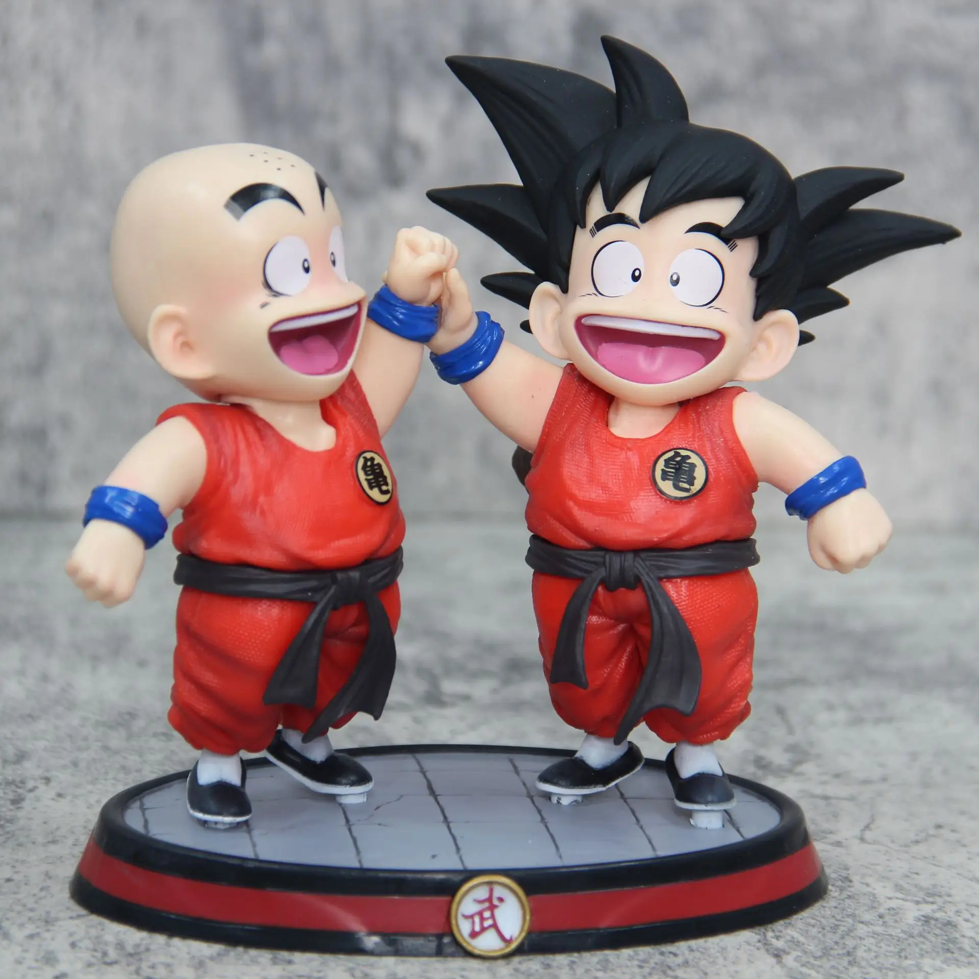 15CM Dragon Ball Z Anime Kid Goku krillin Figure krillin Son Goku Pvc Model Statue Doll Collection Decoration Toys Birthday Gift