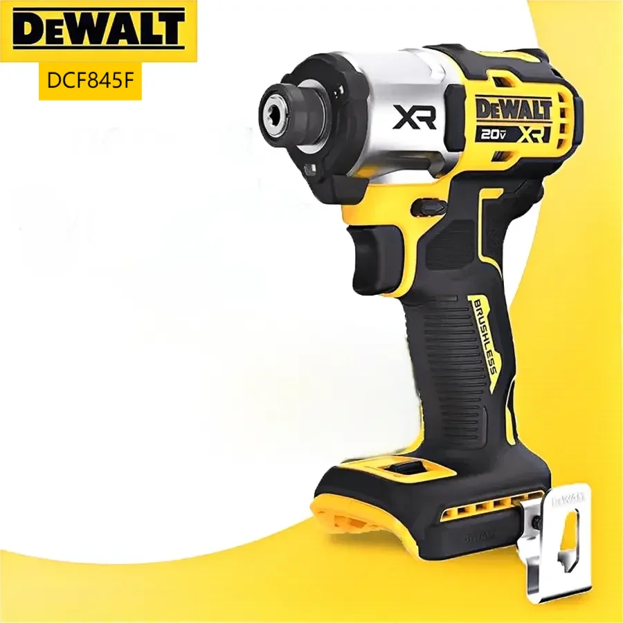 DEWALT DCF845 20V 4AH Battery Pack Impact Driver Brushless 1/4” 3-Speed High Performance Drill Power Tools electric tools