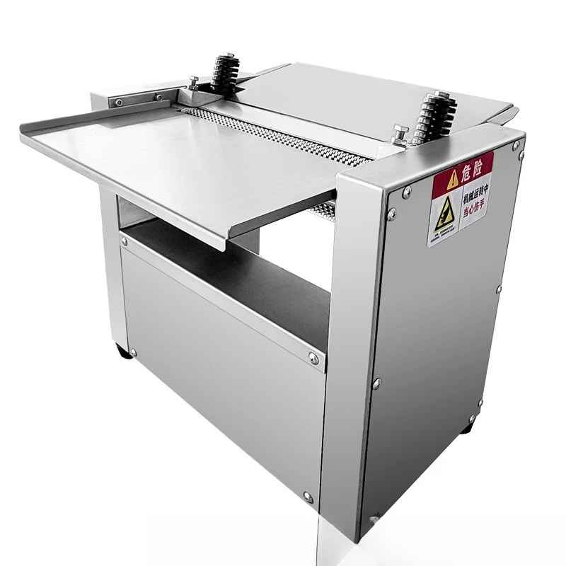 Commercial 500 peeling machine SU304 stainless steel automatic peeling machine Fresh meat slicer Pig peeling machine