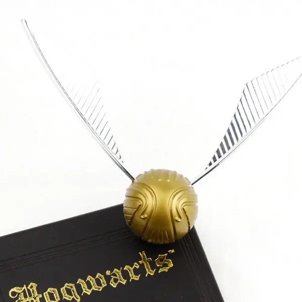 Movie&TV Harried Potter Quidditch Action Toy Figures Golden Snitch Collection Vinyl Doll Christmas Gift Toys for Children